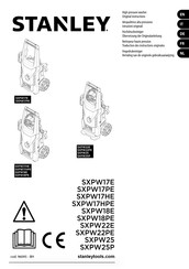 Stanley SXPW17HE Original Instructions Manual