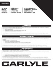 Carlyle CPTIW18EX Quick Start Manual