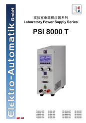 Elektro-Automatik PSI 8065-05T Manual