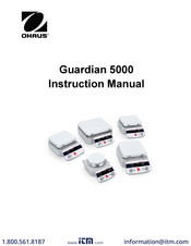 OHAUS e-G52HS10C Instruction Manual