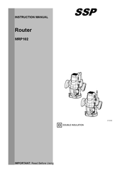 SSP MRP102 Instruction Manual