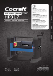 Cocraft 41-3530 Original Instructions Manual