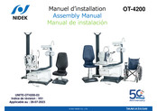 Nidek Medical OT-4200 Assembly Manual