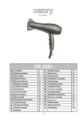 camry Premium CR 2281 User Manual