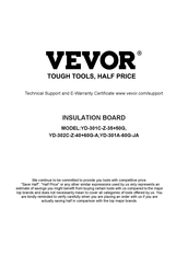 VEVOR YD-302C-Z-40+60G-A Manual