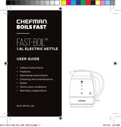Chefman FAST-BOIL RJ11-18-PL-UK User Manual