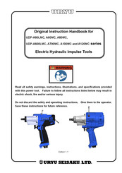 URYU UDP-A60LMC Series Handbook
