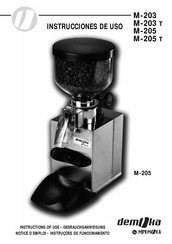 MINI MOKA Demoka M-203 T Instructions For Use Manual