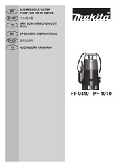 Makita PF 1010 Manual
