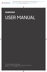 Samsung QE65Q77CATXXN User Manual