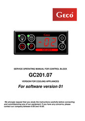 Geco GC201.06 Service & Operating Manual
