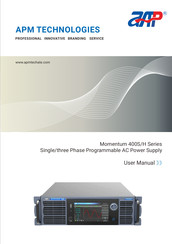 APM Momentum MS420VAC3100W User Manual