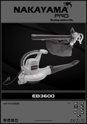 Nakayama PRO EB3600 Manual