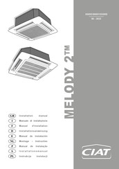CIAT MELODY 2 92 EC +elec Installation Manual