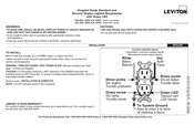 Leviton 8200 Instruction Manual