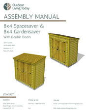 Outdoor living today SS84-D-AK Assembly Manual