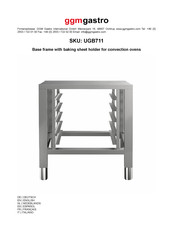 GGM gastro UGB711 Instruction Manual