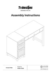 Tribesigns LITTLE TREE HOGA-F2155 Assembly Instructions Manual