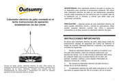 Outsunny ZHQ2068-RMLED-SQ-II Installation Instructions Manual
