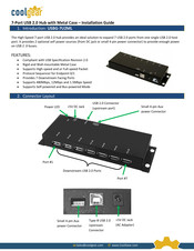 Coolgear USBG-7U2ML Installation Manual