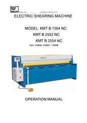 Knuth 133650 Operating Instructions Manual