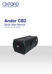 Oxford Instruments Andor CB2 Quick Start Manual