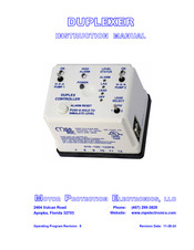 MPE DUPLEXER Instruction Manual