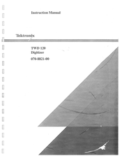 Tektronix TWD 120 Instruction Manual