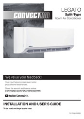 CONVECTAIR 500004492 Installation And User Manual