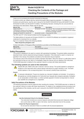 Yokogawa AQ23811A User Manual