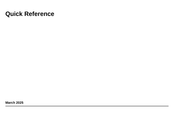 Lexmark XC9525 Quick Reference