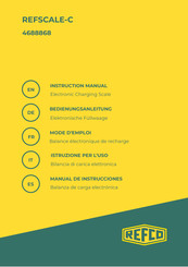 Refco REFSCALE-C Instruction Manual