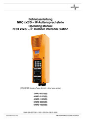 Industronic 2 NRO 002/DB Operating Manual