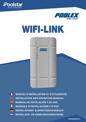 poolstar POOLEX WIFI-LINK Installation And Operation Manual