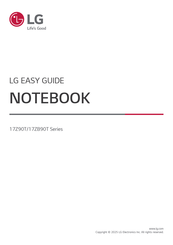 LG 17Z90T Series Easy Manual
