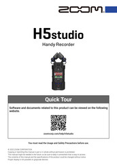 Zoom H5studio Quicktour