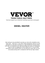 VEVOR CY-5004 Manual