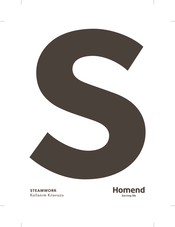 Homend Steamwork 1169H Manual