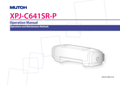 MUTOH XPJ-C641SR-P Operation Manual