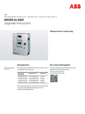 ABB AK104 Upgrade Instruction Manual