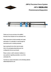 Bridge City JMPv2 Jointmaker Pro Instructions Manual