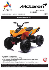 Aosom McLaren JL212 User Manual