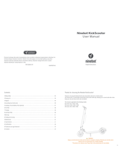 Segway-Ninebot KickScooter E45D User Manual