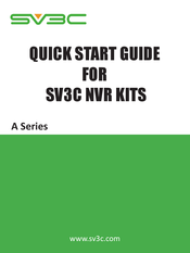 SV3C A Series Quick Start Manual