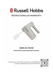 Russell Hobbs RHCHM Instructions And Warranty