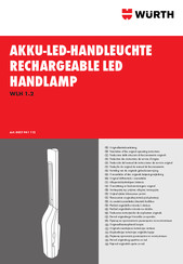 Würth 0827 941 112 Translation Of The Original Operating Instructions