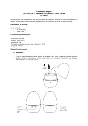 CMP VE12003 Instructions For Use Manual