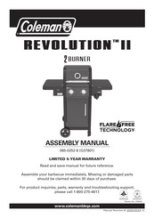 Coleman REVOLUTION II G37801 Assembly Manual