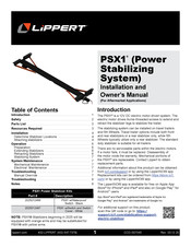 Lippert PSX1 369774 Installation And Owner's Manual