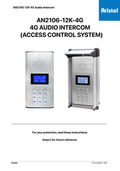Aristel AN2106-12K Instructions Manual